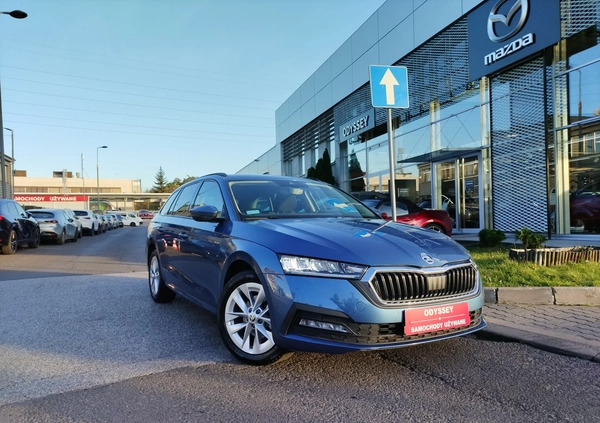 Skoda Octavia cena 105900 przebieg: 53800, rok produkcji 2021 z Chmielnik małe 301